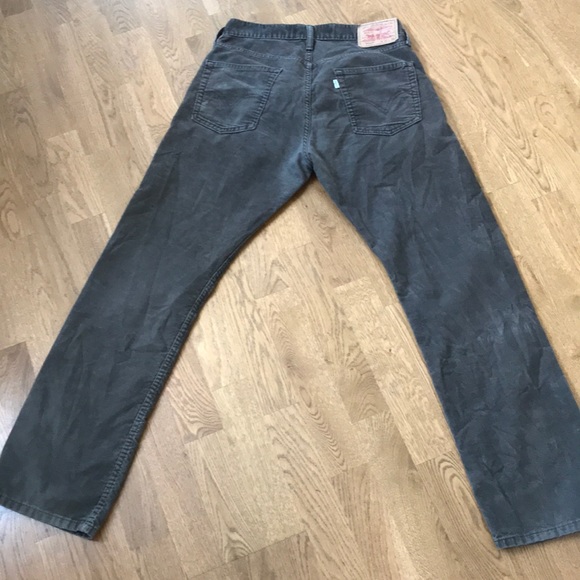 Levi's 514 Slim Straight Corduroy Pants - Picture 4 of 5
